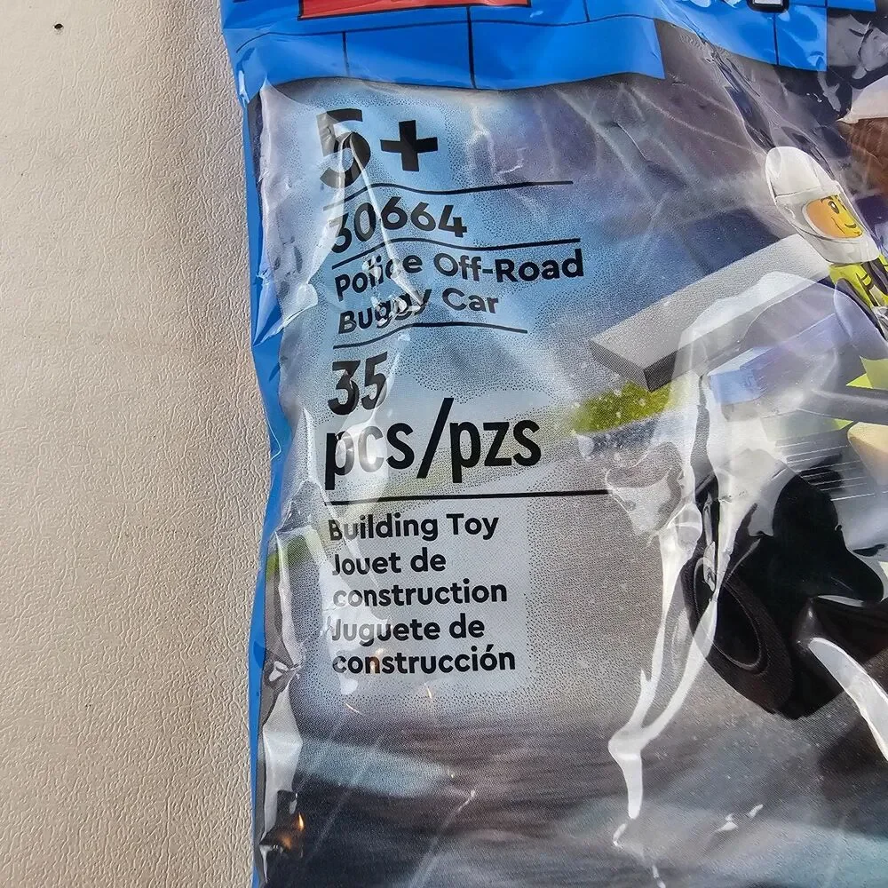 LEGO City 30664 Police Off-Road Buggy Car Polybag 35 Pieces Minifigure Sealed